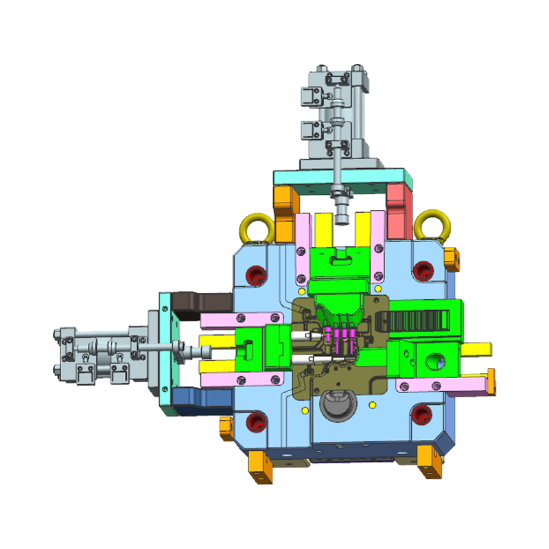 Aluminiumcylinderkomponenter mögel